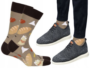 Skarpety Męskie Wola Casual, Pieczywo , 39/41