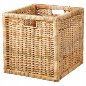 Kosz Rattanowy 32x34x32 Cm Ikea Branas