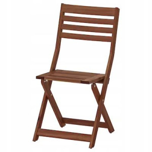Krzesło Ogrodowe Składane 37x38 Cm Applaro Ikea