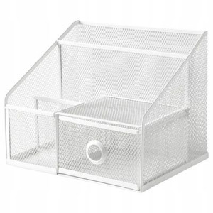 Organizer Na Biurko Praktyczny Metalowy 20x25 Cm