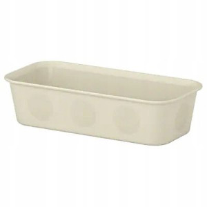 Organizer Pudełko Tworzywo Beżowy 10x20x5 Cm Nojig