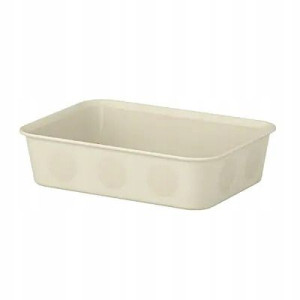 Organizer Pudełko Tworzywo Beżowy 15x20x5 Cm Nojig