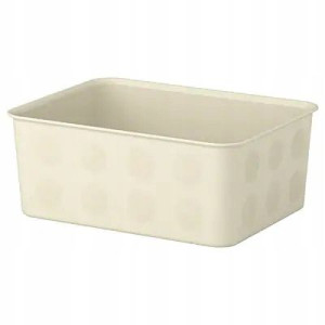 Organizer Pudełko Tworzywo Beżowy 20x25x10cm Nojig