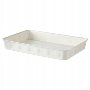 Organizer Pudełko Tworzywo Biały 25x35x5 Cm Nojig