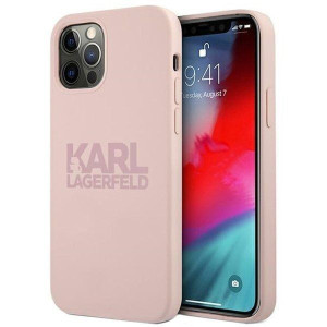 Etui Do Iphone 12 Pro Karl Silicone Stack Logo