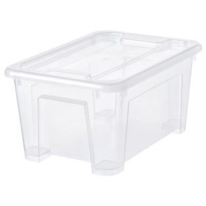 Pojemnik Z Pokrywką 5 L 28x20x14 Cm Samla Ikea