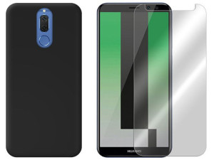 Etui Do Huawei Mate 10 Lite Pokrowiec Mat + Szkło