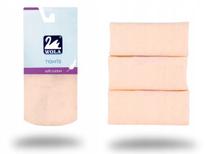 Rajstopy Wola Soft Cotton, pink C05, 62-74