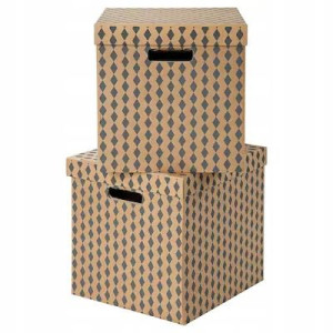 Pudełko Na Dokumenty 6 Sztuk Organizer 33x37x33 Cm