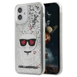 Etui Do Iphone 12 Mini Karl Liquid Glitter Case