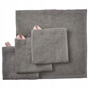 Ręcznik Do Rąk Szary 30x30 Cm Dimforsen Ikea