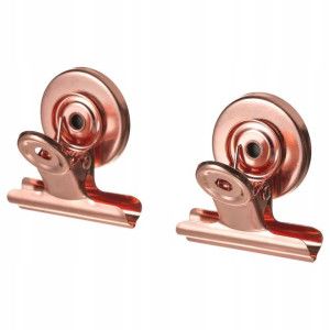 Spinacz Z Magnesem Złoty/róż Kpl 2 Szt Ikea Totebo