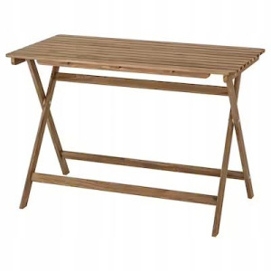 Stół Ogrodowy Składany 112x62 Cm Askholmen Ikea