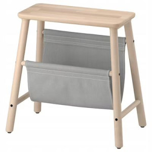 Stołek Ze Schowkiem Naturalna Brzoza Vilto Ikea