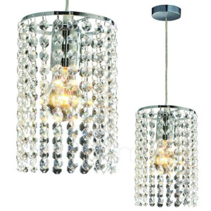 Kryształowa LAMPA wisząca BRIGHT STAR 1 LP-812/1P Light Prestige dekoracyjn