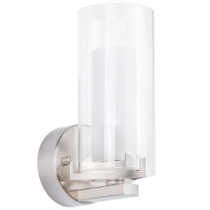 LAMPA kinkiet TERNI MB0118-1 Italux ścienna OPRAWA tuba przezroczysta