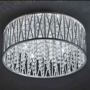 Plafon LAMPA sufitowa VANESSA C0282-06R-B5QL Italux halogenowa OPRAWA krysz