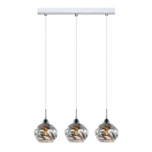 LAMPA wisząca RITMO MDM-2643/3 Italux szklana OPRAWA LISTWA na stół ZWIESZA