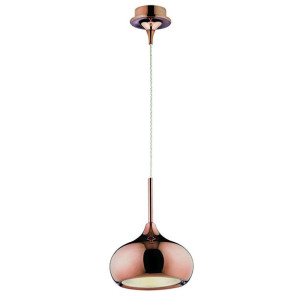 LAMPA wisząca ZELDA MA03524CG-001-01 Italux metalowa OPRAWA ZWIS miedziany