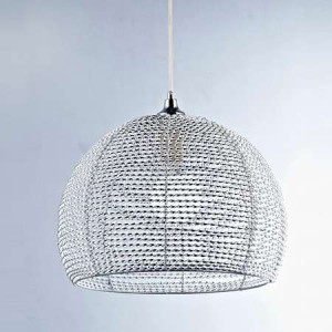 LAMPA wisząca JUSTIN MD12068-1B Italux metalowa OPRAWA zwis chrom