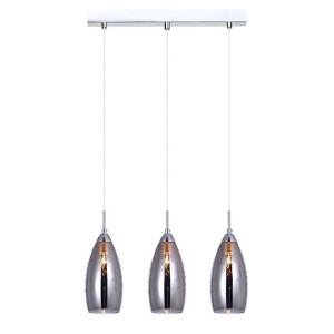 LAMPA wisząca GRACE MDM2170/3 A Italux szklana OPRAWA zwis LISTWA sufitowa