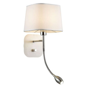 Kinkiet LAMPA ścienna MITO MA04581W-002-01 Italux abażurowa OPRAWA LED klas