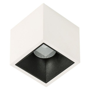 Spot LAMPA sufitowa ALDEN SLC78001/18W 3000K WH+BL Italux metalowa OPRAWA L
