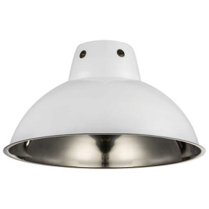 Industrialna LAMPA wisząca 15231 GLOB metalowa OPRAWA okrągły ZWIS kopuła l