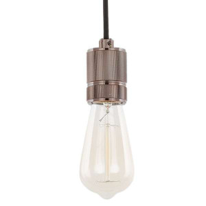 Industrialny KABEL wiszący CASA DS-M-010 ANTIQUE BRASS Italux metalowa LAMP