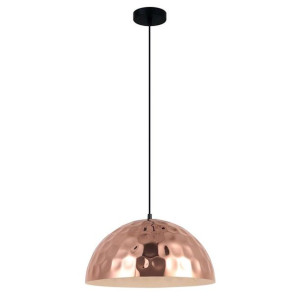 LAMPA wisząca RASTO MDM-2957/1L COP Italux metalowa OPRAWA zwis kopuła mied