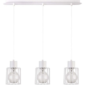 Industrialna LAMPA wisząca LUTO KWADRAT 31145 Sigma druciana OPRAWA zwis me