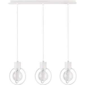 Industrialna LAMPA wisząca AURA KOŁO 31101 Sigma metalowa OPRAWA zwis LISTW