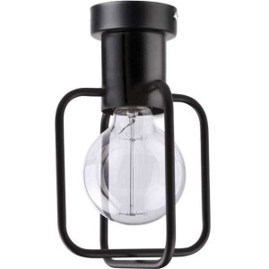 Industrialna LAMPA sufitowa AURA KWADRAT 31113 Sigma metalowa OPRAWA drucia