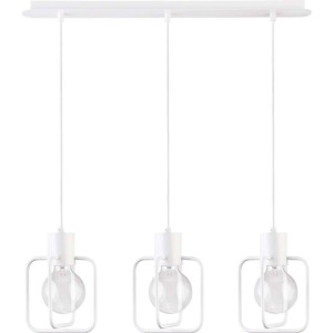 Industrialna LAMPA wisząca AURA KWADRAT 31123 Sigma metalowa OPRAWA zwis LI