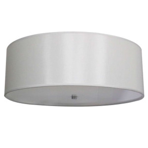 Okrągła LAMPA sufitowa GIRONA LP-2190/5C-70 WH Light Prestige abażurowy pla