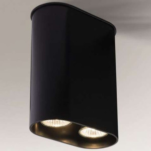 Prostokątna LAMPA sufitowa INAGI 1188 Shilo metalowy downlight natynkowy do