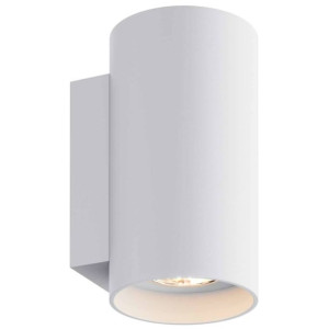 Kinkiet LAMPA ścienna SANDY WL 92695 Zumaline metalowa OPRAWA tuba biała