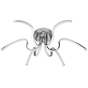 Plafon LAMPA sufitowa VEN P-X 9768/6 CR-60W wstążki OPRAWA metalowa LED 60W