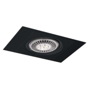 Wpust LAMPA sufitowa MUKO H 7350 Shilo podtynkowa OPRAWA prostokątna OCZKO