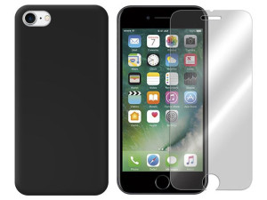 Iphone 8 Etui Pokrowiec Case Obudowa Mat +szkło 9h