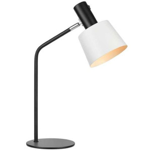 LAMPA stołowa BODEGA 107217 Markslojd stojąca LAMPKA biurkowa biała czarna