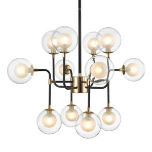 Żyrandol LAMPA wisząca RIANO P0454-12C-SDGF Zumaline industrialna OPRAWA me