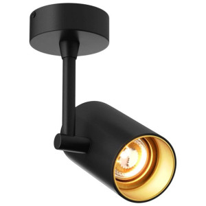 Spot LAMPA sufitowa TORI 20014-BK Zumaline metalowa OPRAWA regulowana tuba