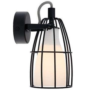 Kinkiet LAMPA ścienna FRAME 1 50571101 Kaspa druciana OPRAWA reflektorek kl