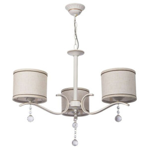 Żyrandol LAMPA wisząca VEN W-A 2802/3 abażurowa OPRAWA zwis na łańcuchu z k