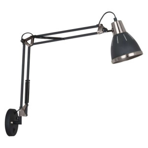 Kinkiet LAMPA ścienna VERA MB-HN5069 BL+S.NICK Italux metalowa OPRAWA indus