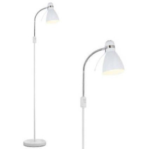 Stojąca LAMPA podłogowa VIKTOR 105183 Markslojd metalowa OPRAWA salonowa bi