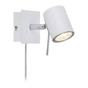 Lampa ścienna HYSSNA 105481 Markslojd regulowana tuba metalowa reflektorek