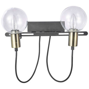 Kinkiet LAMPA ścienna GIANNI MB16096-2B Italux szklana OPRAWA kule balls pr