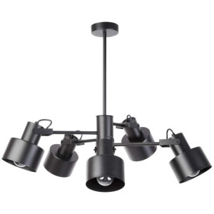 LAMPA sufitowa METRO 31580 Sigma loftowa OPRAWA metalowe reflektorki czarne